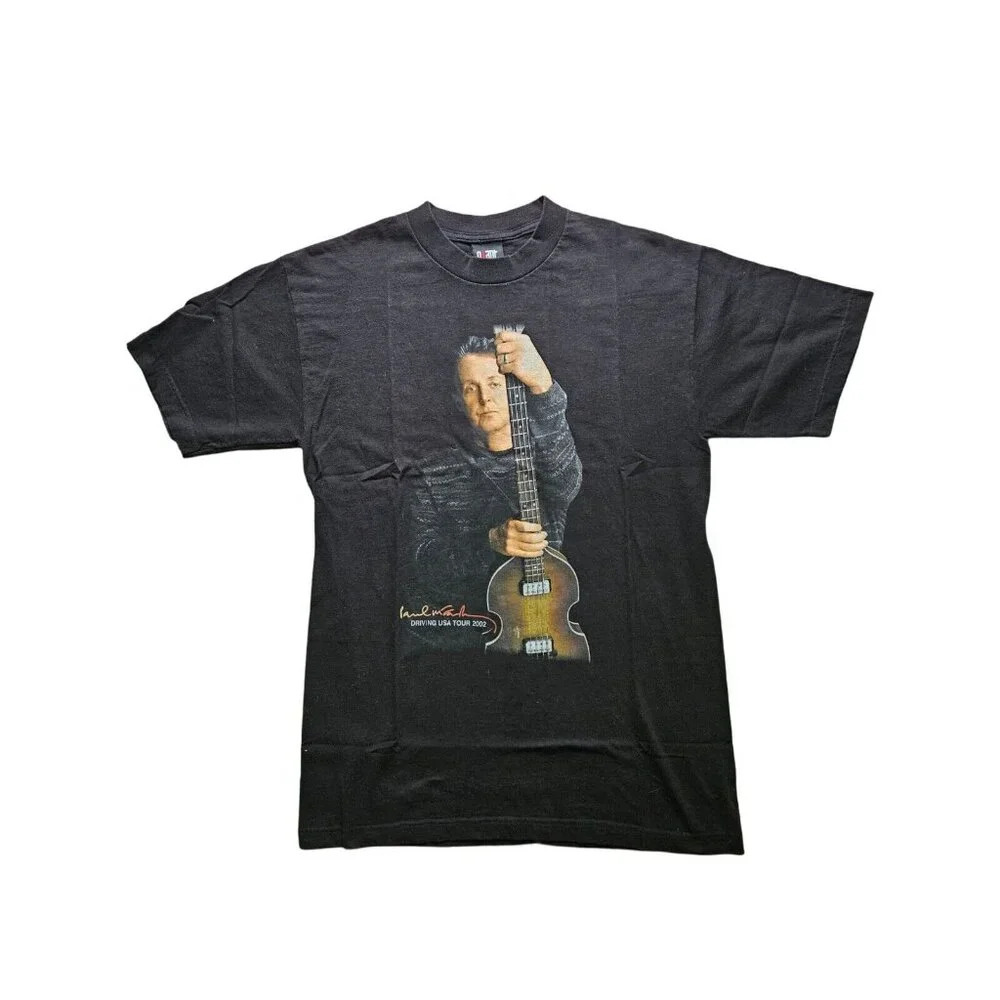 Paul McCartney Driving USA Tour 2002 Concert T-Shirt - Large
